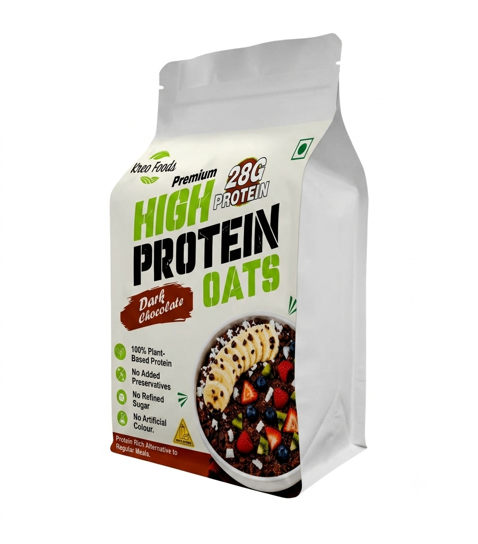 High Protein Dark Chocolate Oats with Dry Fruits and Seeds | 1kg - Image 3