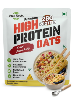 High Protein Kesar Pista Kulfi Oats with Dry Fruits and Seeds | 1kg
