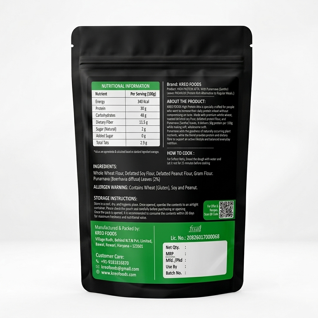 High Protein Atta Punarnava ( Satntha) Leaves | 1 kg - Image 2